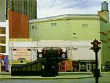 Edward Hopper The Circle Theatre painting